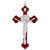 Red Saint Benedict Crucifix (BK-12361)