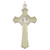 2" Luminous St. Benedict Flared Crucifix - 12/cs