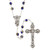 Dark Blue Cloisonne Bead Rosary
