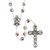 Double Capped Amethyst Bead Rosaries