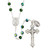 Prague Emerald Rosary (J7393)