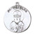 St. Nicholas Medal on Chain (JC-144/1MFT)