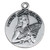 St. Agatha Medal on Chain (JC-462/1MFT)