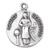 St. Genesius Medal on Chain