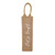 Burlap Wine Bag - Let's Toast - 4/cs