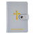 Gray Holy Card Holder - 8/pk