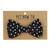 Pet Bow Ties - Black Polka Dot