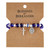 Sapphire Miraculous Medal Bracelet