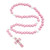 Pink Baby Baptism Rosary