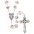 White Hand-Painted Murano Collection Rosary