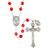 Vienna Collection Ruby Rosary
