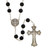 Pompeii Collection Black Rosary