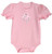 Snapshirt - Pink Heather w/ Flamingo, 6-12 months