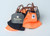Pom Masks 2 Pack - Black/New Orange