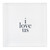 Face to Face - Lucite Block - I Love Us