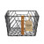 Wire Basket - Black - Rectangle