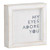 Face To Face Petite Word Board - My Eyes Adore You