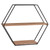 Wood Shelves - Hexagon