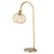 Rattan And Iron Table Lamp