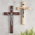 12" St. Mark Walnut Crucifix