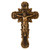 Flourish Bronze Finish Wall Crucifix