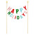 Garland Cake Topper - Happy Holidays