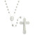 White Cord Rosary - 100/pk