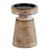 Mango Wood Candle Holder - Small