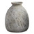 Rustic Textured Vase - Gray
