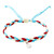 Divine Mercy Dangle Braided Bracelet - 12/pk