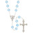 Blue Madonna Love Rosary - 4/pk