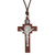 Monte Cassino Collection - Saint Benedict Cord Necklace With Wooden Crucifix