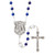Spiritual Warrior Saint Michael Rosary - Imitation Lapis