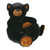 Plush Chair - Black Bear