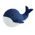 Linen Beach Crinkle Toy - Whale