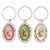 Our Lady of Guadalupe Key Chain Assortment (3 Asst) - 9/pk