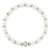 White First Communion Bracelet with Card - 12/pk