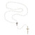 White Heart First Communion Rosary - 6/pk