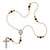 Miraculous Pearl and Amber Rosary - 3/pk