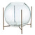 Round Glass Vase Holder - Large