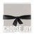 Square Notepaper Tray - Choose Joy