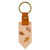 Wood Keychain - Love Fall