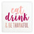 Beverage Napkins - Eat, Drink & Be Thankful