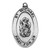 St. Michael Oval Sterling Silver