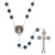 Our Lady of Grace Radiant Glass Rosary - 10/pk