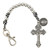 St. Benedict Stainless Steel Pocket Rosary - 6/pk