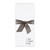 Face To Face Rectangle Notepaper with Acrylic Tray - Eat.Sleep.Ski.