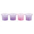 Flameless Advent Votive Set - 4 sets/pk