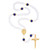 Mary, Most Pure Miraculous Cord Rosary - 2/pk