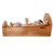 9" Two-Piece Christ Child with Wood Crib